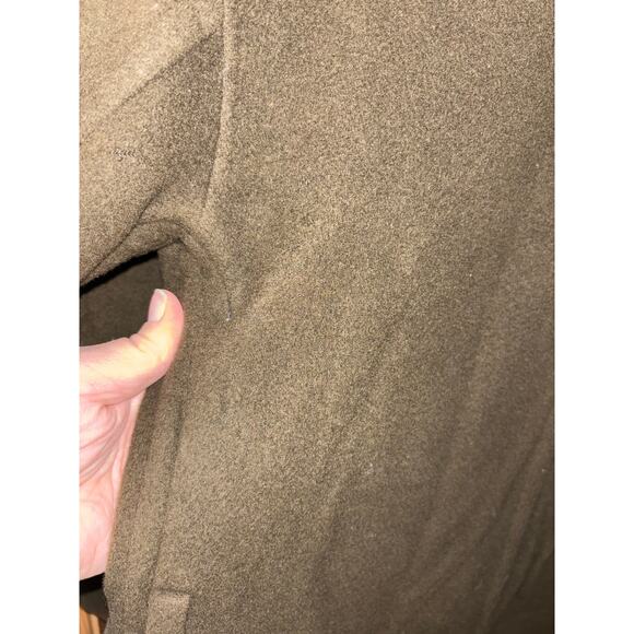 Vince women’s Patch Pocket Wool Coat dark pine green (XS) PLEASE READ - Picture 6 of 6